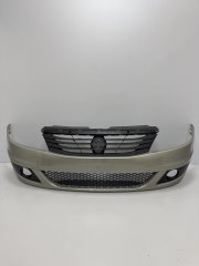 Бампер передний с отверстиями под птф Renault Logan фаза 2 2009-2015